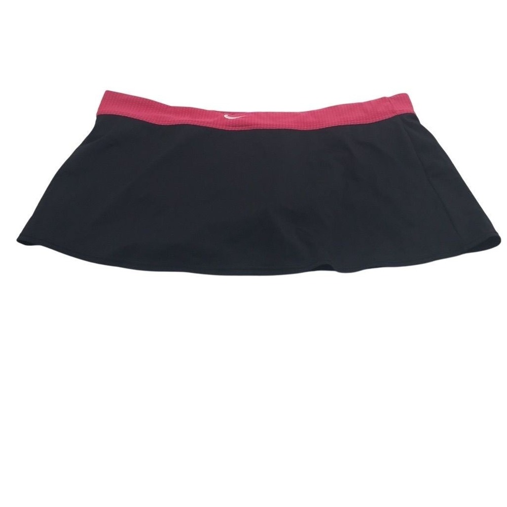 Nike Women's Dri-FIT Tennis‎ Skort Black Size 12 Athletic Activewear